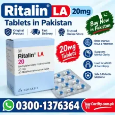 Ritalin LA 20mg tablets Sale in Pakistan